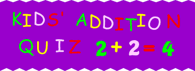 Kids Addition Quiz