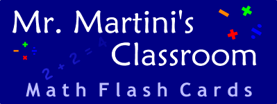 Math Flash Cards Practice